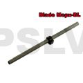 BLH3913  Carbon Fiber Main Shaft w/Collar   Hardware mCP X BL